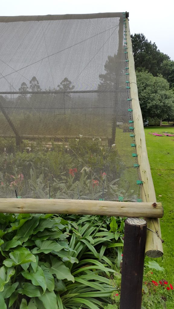 Shade Net Essentials Shade Cloth Clip on a shade net house