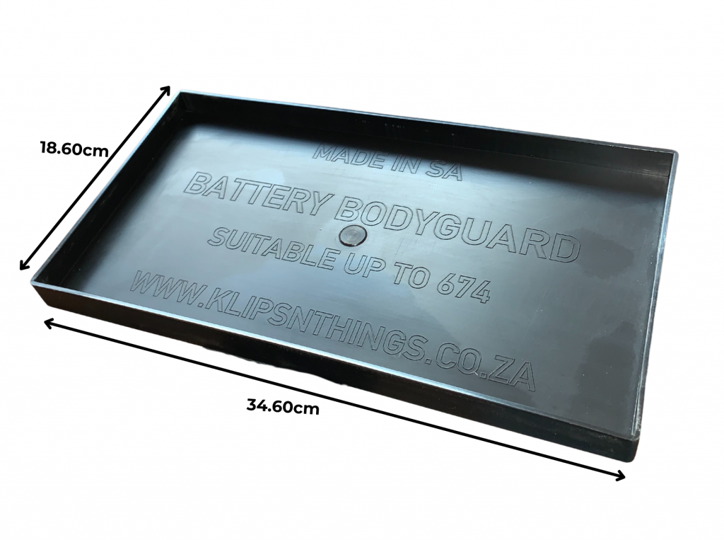 Battery Tray With Dimensions For 674 Battery