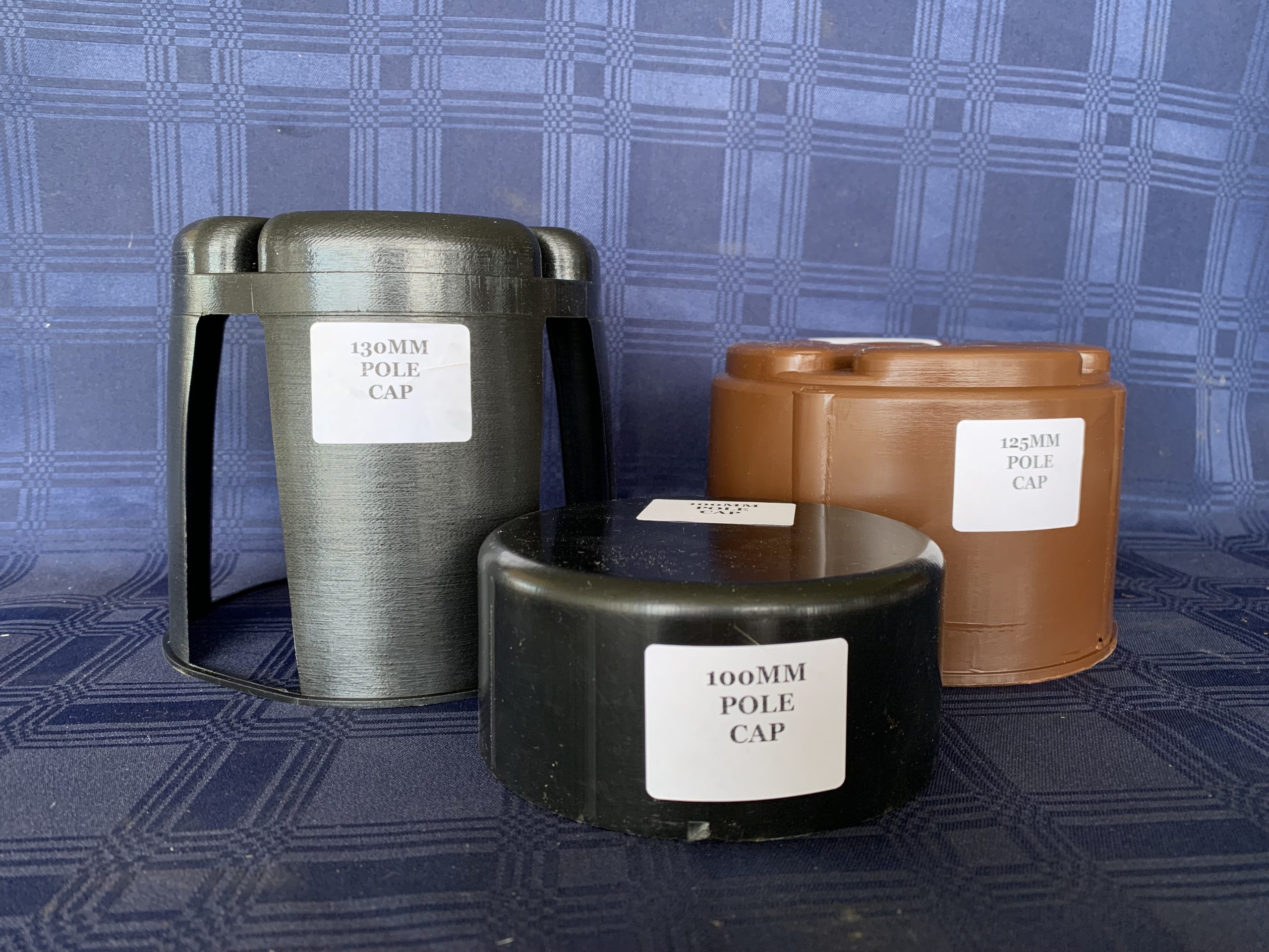 Pole Cap Sizes